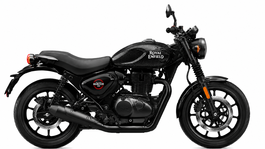 Royal Enfield Hunter 350 — Premium Fiber Tank Cap