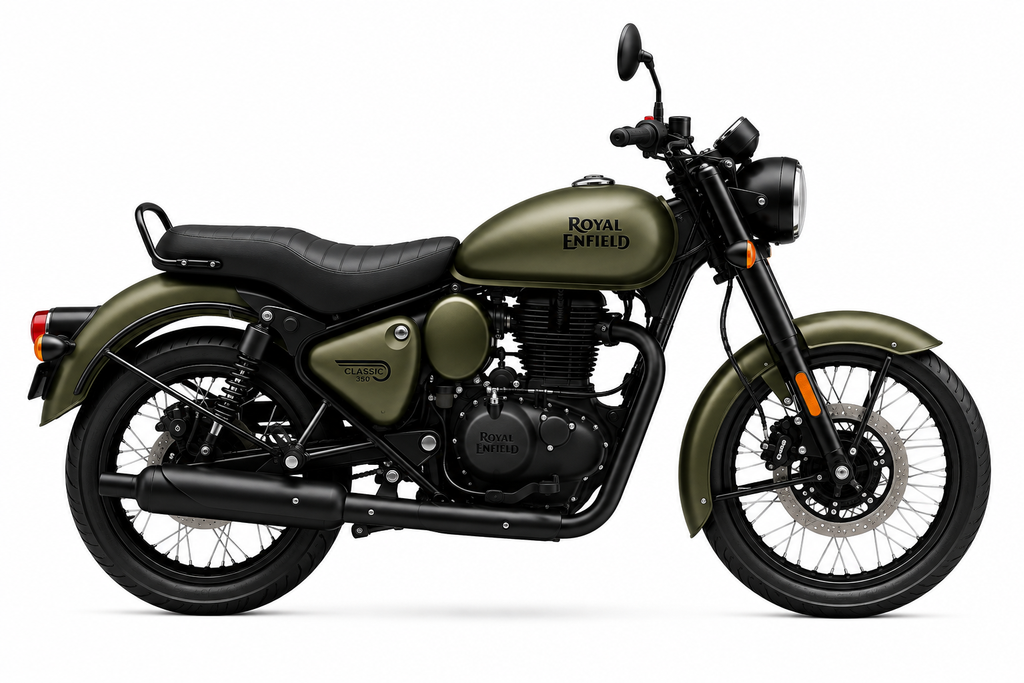 Royal Enfield Classic 350 — Premium Fiber Tank Cap