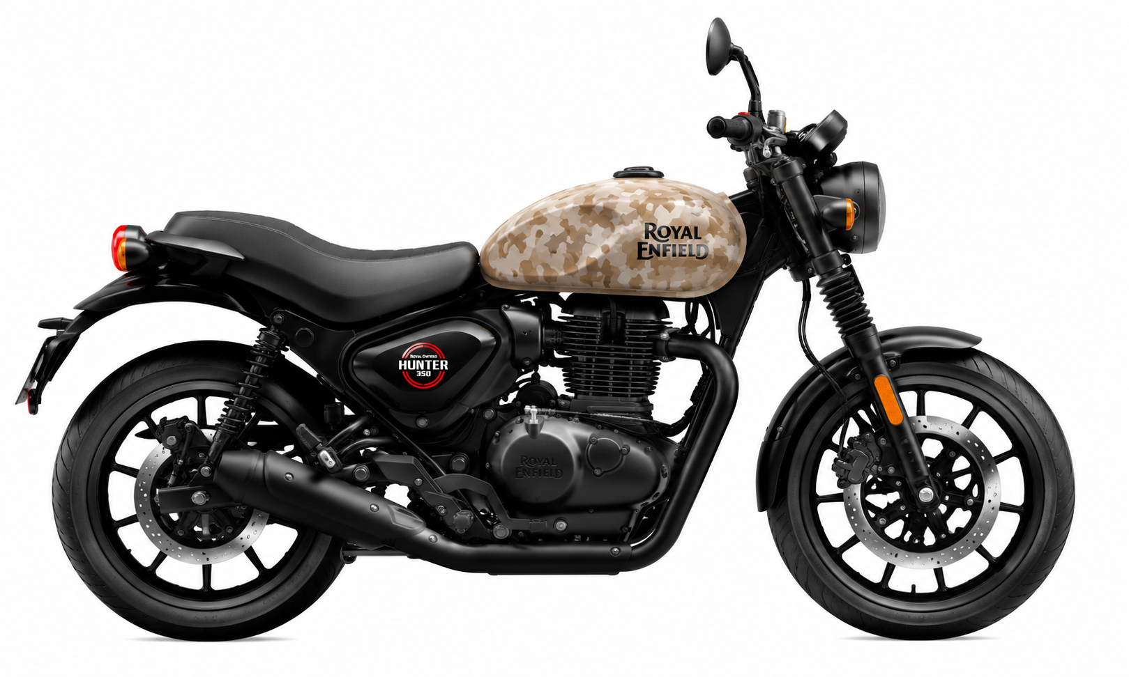 Royal Enfield Hunter 350 — Premium Fiber Tank Cap
