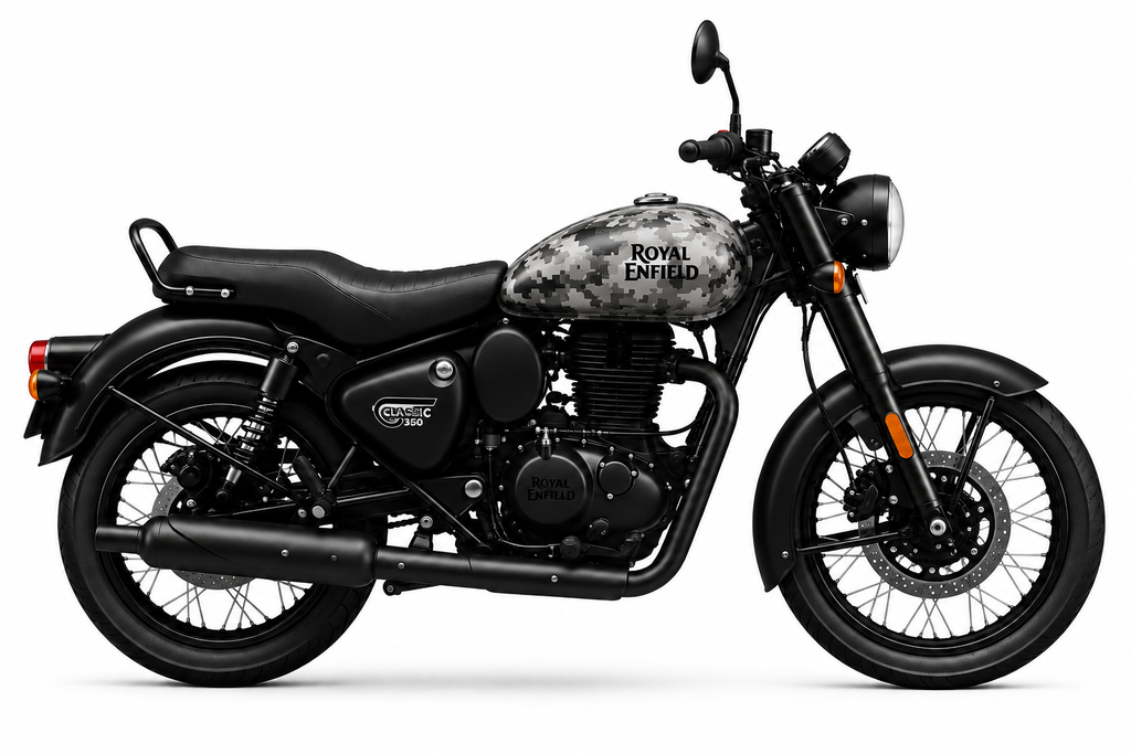 Royal Enfield Classic 350 — Premium Fiber Tank Cap