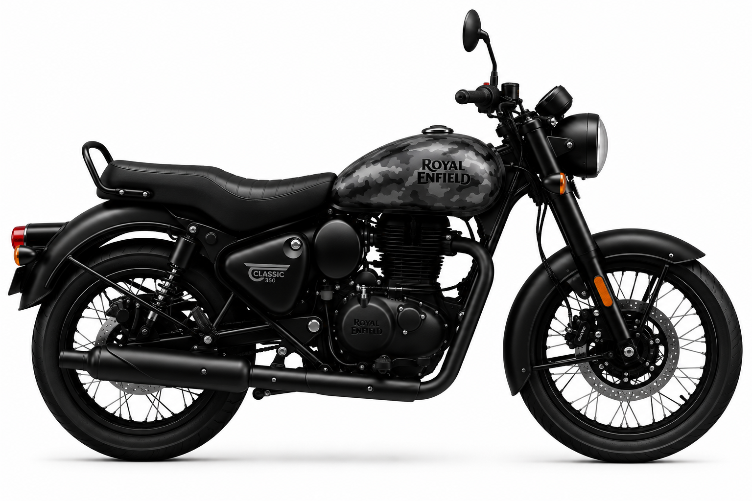 Royal Enfield Classic 350 — Premium Fiber Tank Cap