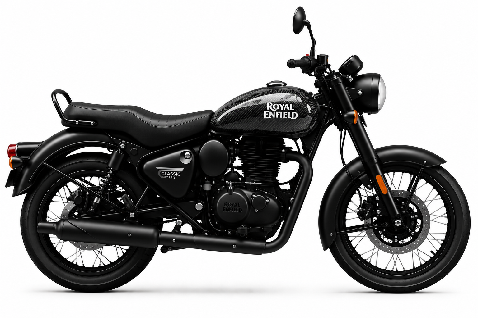 Royal Enfield Classic 350 — Premium Fiber Tank Cap