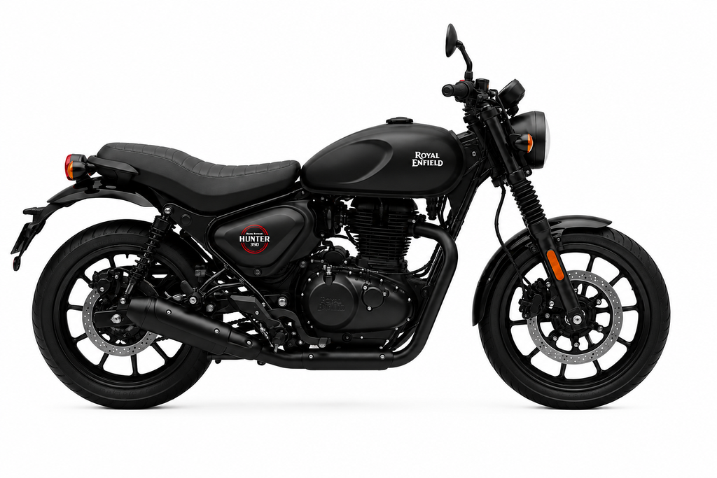 Royal Enfield Hunter 350 — Premium Fiber Tank Cap