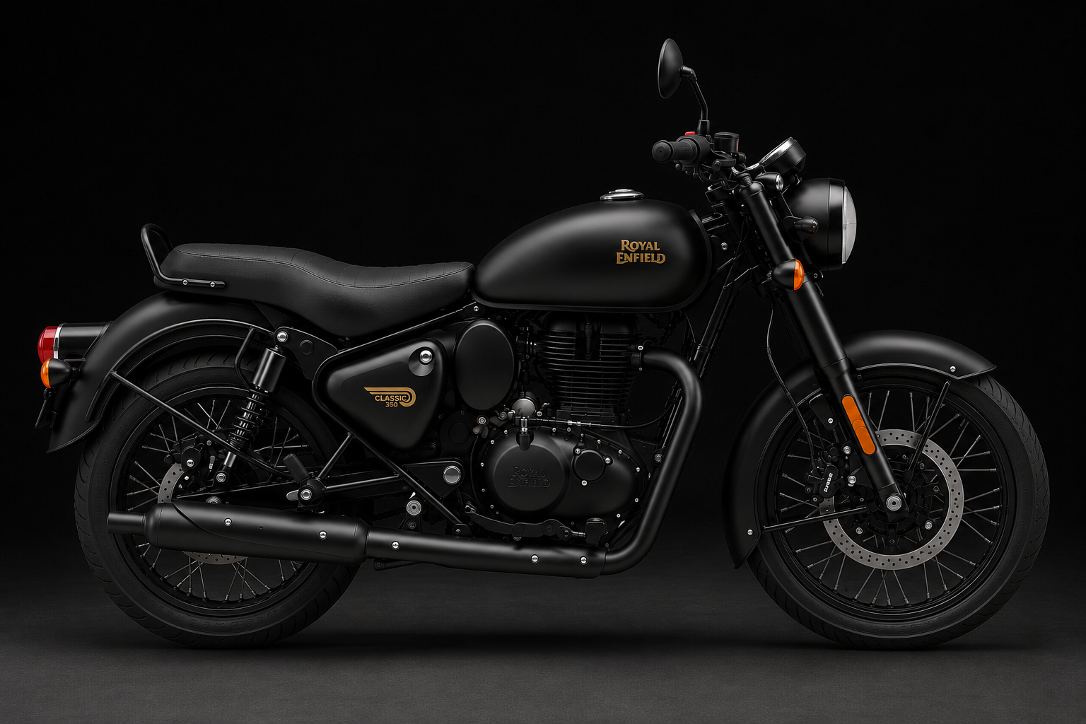 Royal Enfield Classic 350 — Premium Fiber Tank Cap