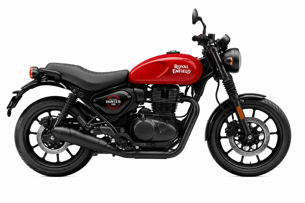 Royal Enfield Hunter 350 — Premium Fiber Tank Cap