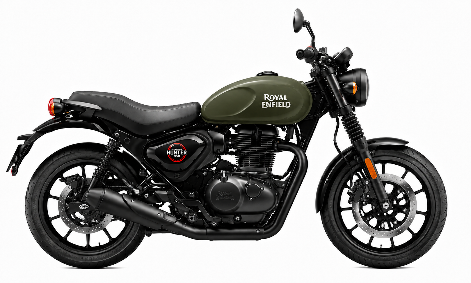 Royal Enfield Hunter 350 — Premium Fiber Tank Cap