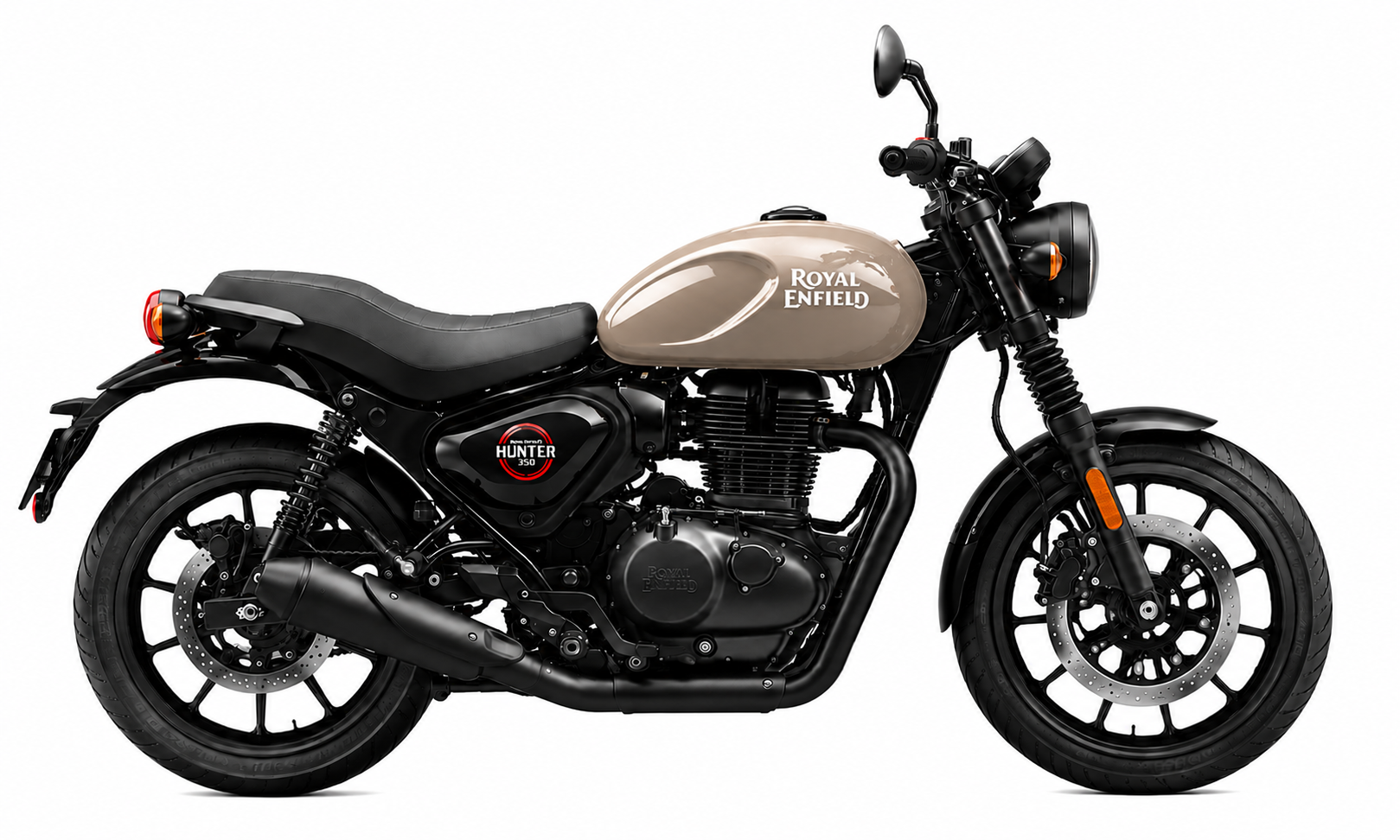 Royal Enfield Hunter 350 — Premium Fiber Tank Cap