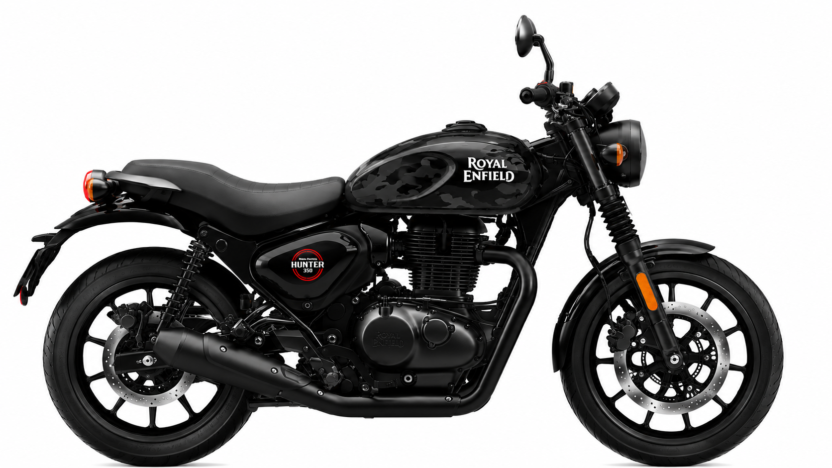 Royal Enfield Hunter 350 — Premium Fiber Tank Cap