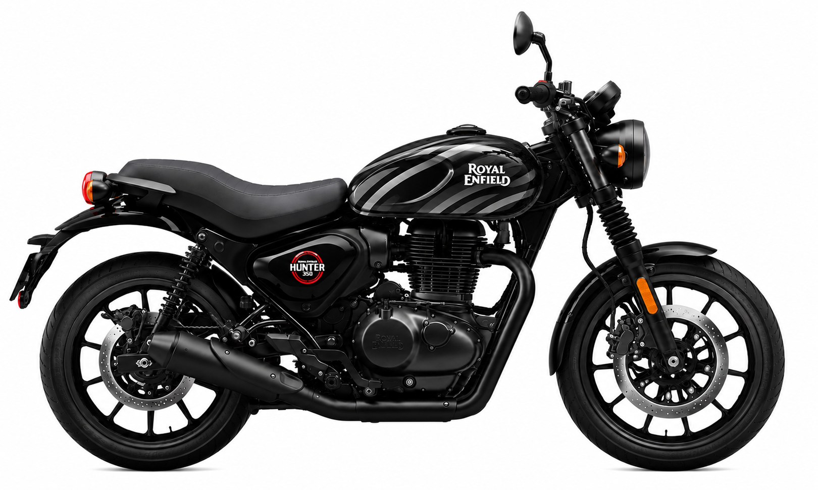 Royal Enfield Hunter 350 — Premium Fiber Tank Cap